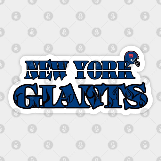 New York Giants Sticker by TrendsCollection